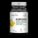 Kurkuma-Extrakt Piperin 60 kapslí AURA HERBALS